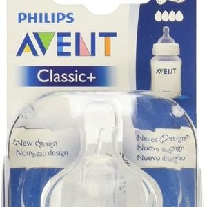 Philips ID SCF424/27 Philips Avent Anti-Colic Nipple, Fast Flow 6m+ (4 pack)